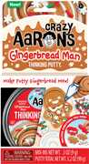 Crazy Aaron's Thinking Putty Mixed by Me Gingerbread Man