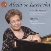 Songs Without Words /  Variations /  Barcarolle , Alicia de Larrocha