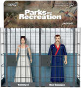 Super7 - Parks And Recreation - ReAction Figures Wave 2 - Ron And Tammy 2 Wedding Night (2-Pack) 