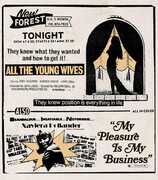All the Young Wives /  My Pleasure Is My Business (Drive-In Double   Feature #21) , Xaviera Hollander