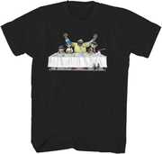 Gorillaz - Dinner Table T-Shirt - Large Black 24GRZ013A3