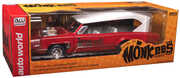 Auto World The Monkees Monkeemobile - Red body w/ Flat White Roof 1/ 18 Scale Diecast