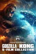 Godzilla /  Kong Monsterverse 5-Film Collection , Aaron Taylor-Johnson