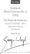 Piano Concerto No. 1 Scapegoat Study Score 