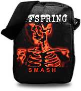 Rocksax - Offspring - Smash Logo - Crossbody Bag with Stash Pockets (Black) 