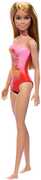 Barbie Beach Doll with Blond Hair & Pink Palm Tree-Print Swimsuit