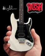Alex Lifeson Hentor Sportscaster 10 Inch Miniature Guitar Replica Collectible