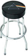 Rocksax - Pink Floyd - Dark Side of the Moon Logo - Bar Stool With Swivel Seat (Black/ Chrome) 