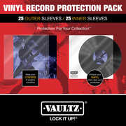 Vaultz - 12" Vinyl Record Combo Sleeves Pack - 25 Each Inner and Outer VZ06029-R-24WM 