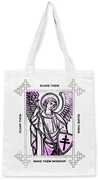 Rocksax - President - Angel Logo - Eco-Friendly Tote Bag (White)