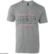 Roger Waters The Wall - The Wall Logo - T-Shirt - Medium (Gray)
