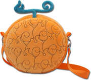 One Piece - Plush Crossbody Bag - Flame Flame Fruit