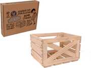 Vinyl Styl VS-RS-06l Express LP Crate 12 Inch LP Record Storage 40+ Capacity Wood 