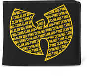 Rocksax - Wu-Tang Clan - Logo Repeat - Wallet with Coin Pocket (Black)
