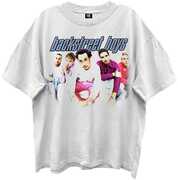 Backstreet Boys - I Want It That Way Blanc - Giant Vintage T-Shirt - XL White TSGV100BSBA4