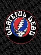 Rocksax - Grateful Dead - Logo - Sherpa Fleece Throw (50 in x 60 in) 