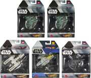 Hot Wheels Premium Star Wars Starships 5-Piece J Assortment