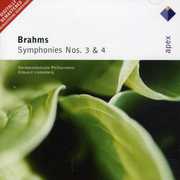 Brahms: Sym Nos 3 & 4 , Edouard Lindenberg