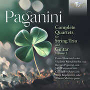 Complete Quartets for String Trio & Guitar Vol. 1 , Daniel Rowland