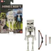 Mattel - Minecraft Movie 4'' Skeleton Figure with Accessories