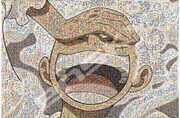 Ensky 1000-595 One Piece Gear Five Mosaic Art Puzzle 
