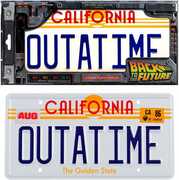 Back to the Future - License Plate Replica - OUTATIME