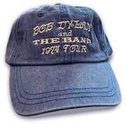 Bob Dylan and The Band - 1974 Tour Limited Edition - Unstructured Hat - Pigment Dyed Blue 