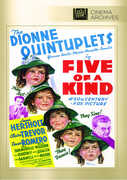 Five of a Kind , The Dionne Quintuplets: Yvonne, Cecile, Marie, Annette, Emelie
