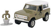 Jada Toys - 1:32 Marvel Guardians of the Galaxy - Hollywood Rides - '73 Ford Bronco with Groot Figure 