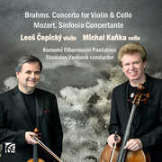 Brahms: Concerto for violin and cello, Op. 102 in A minor & Mozart: Sinfonia Concertante , Leos Cepicky