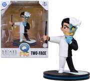 McFarlane Toys - QMx - DC Two-Face (Batman: The Animated Series) 4" Q-Fig Posed Figure 
