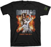 Dimebag Darrell - Cowboy - T-Shirt - Large (Black)
