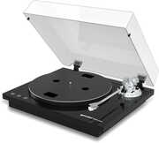 Gemini GRP-200 Professional Belt Drive USB Turntable (2 Speeds 33/ 45) (Black) 