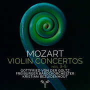 Mozart: Violin Concertos Nos.3-5 , Gottfried von der Goltz Freiburger Barockorchester