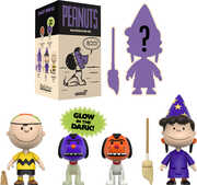 Super7 - Peanuts - Reaction Blind Box Wv7 - Halloween 12pc Flat