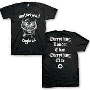 Motorhead - Everything Louder - T-Shirt - Large