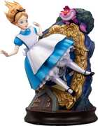 Alice in Wonderland - Master Craft - Alice & The Cheshire Cat Statue 