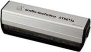 Audio Technica AT6013A Carbon Fiber Dual Action Anti-Static Record Cleaner Brush (Silver/ Black) 