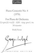 Piano Concerto No. 4 Study Score 