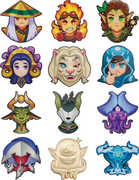 Magic: The Gathering - Mystery Pins - 12ct Blind Box Display 
