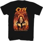 Ozzy Osbourne - Prince of Darkness Demon Wings T-Shirt - Large Black TS0102OZZA3