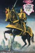The Gold Knight of Nice on Horseback 1:8 Scale Model Kit 
