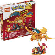 MEGA BLOKS - Pokemon: Charmander Evolution Set, 300 Piece Building Toy Set