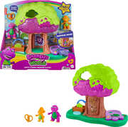 Fisher Price - Barney's World: Lights & Sounds Treehouse Playset 