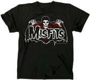 Misfits - Batfiend (Red) - T-Shirt - Large (Black)
