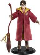 Noble Collection - Harry Potter - Bendyfig - Quidditch Harry Potter 