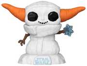 FUNKO POP! Star Wars: The Mandalorian Holiday - Snowman Grogu