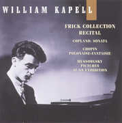 Frick Collection Recital , William Kapell