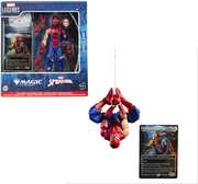 Hasbro Collectibles - Spider-Man - Marvel Legends x Magic: The Gathering - Battle Damaged Spider-Man plus Exclusive Foil Trading Card