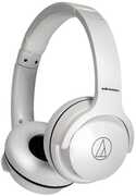 Audio Technica ATH-S220BTWH Bluetooth Wireless On-Ear Headphones (White) 